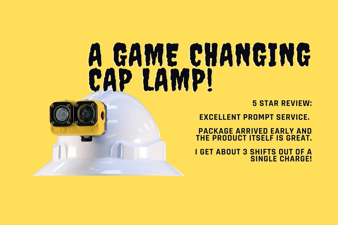 The MineARC Cordless SiriUS Cap Lamp: A Game Changer