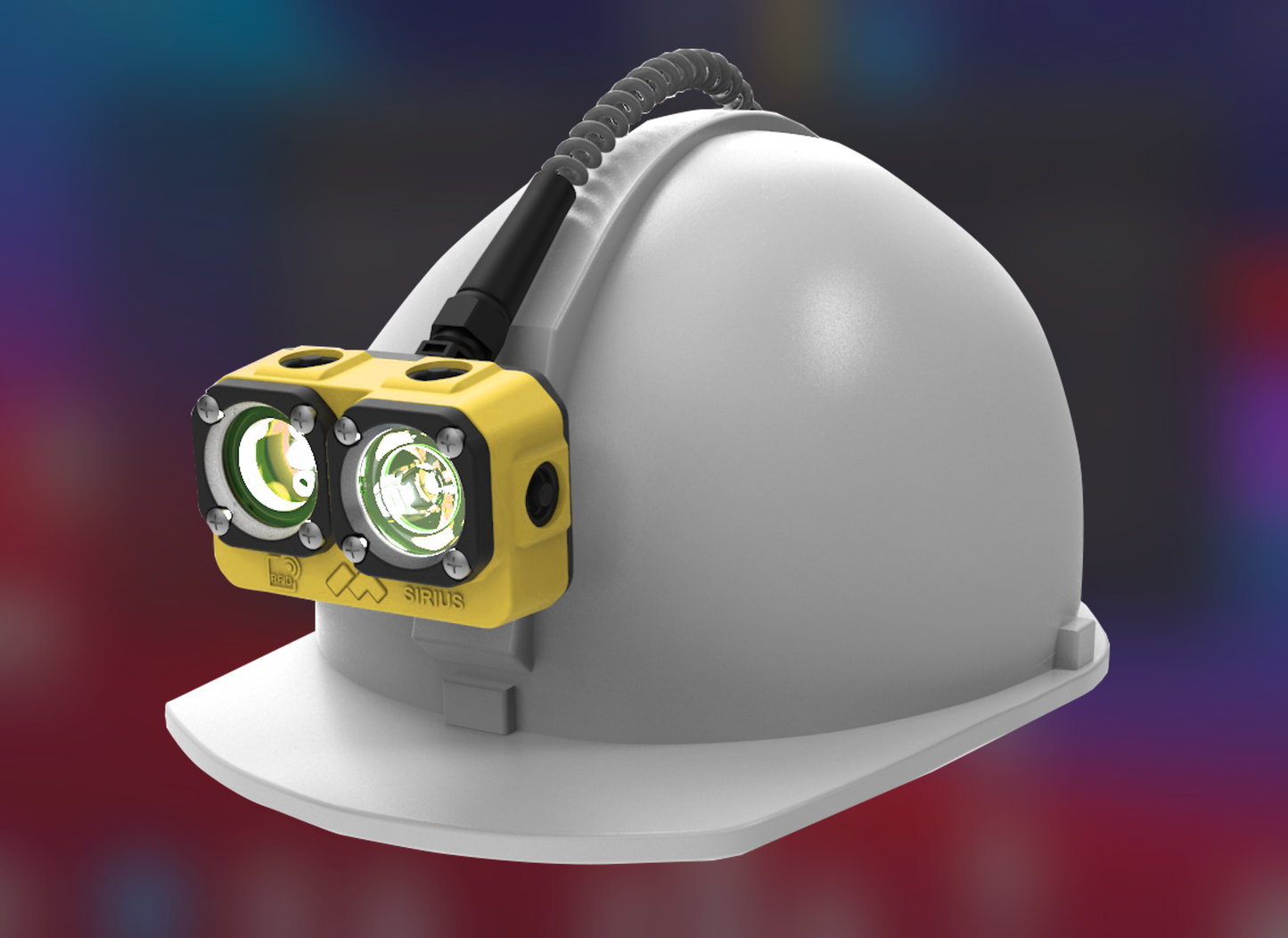 MineARC SiriUS Corded Cap Lamp